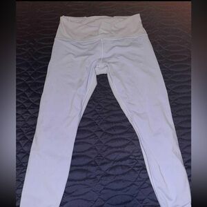 Lilac Lululemon Leggings size 12 but tighter fit